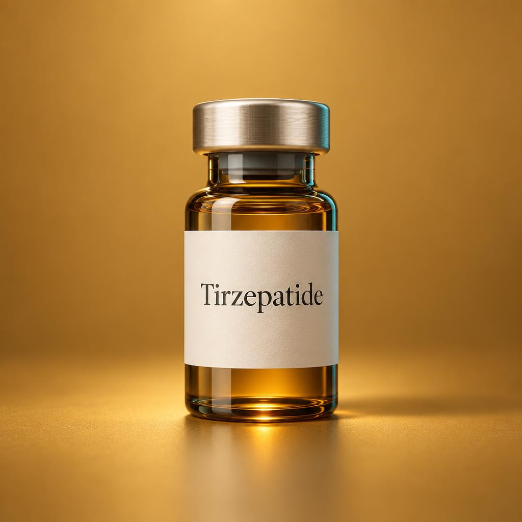 Tirzepatide injectable vial
